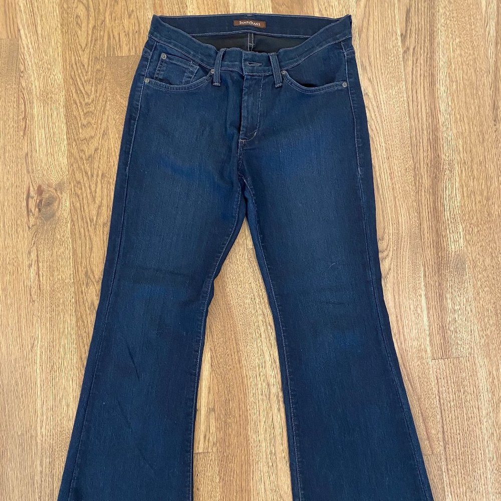 Trouser Cut Flare Jeans